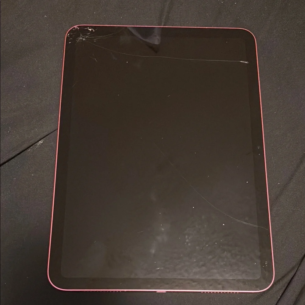 Pink Tablet minor crack